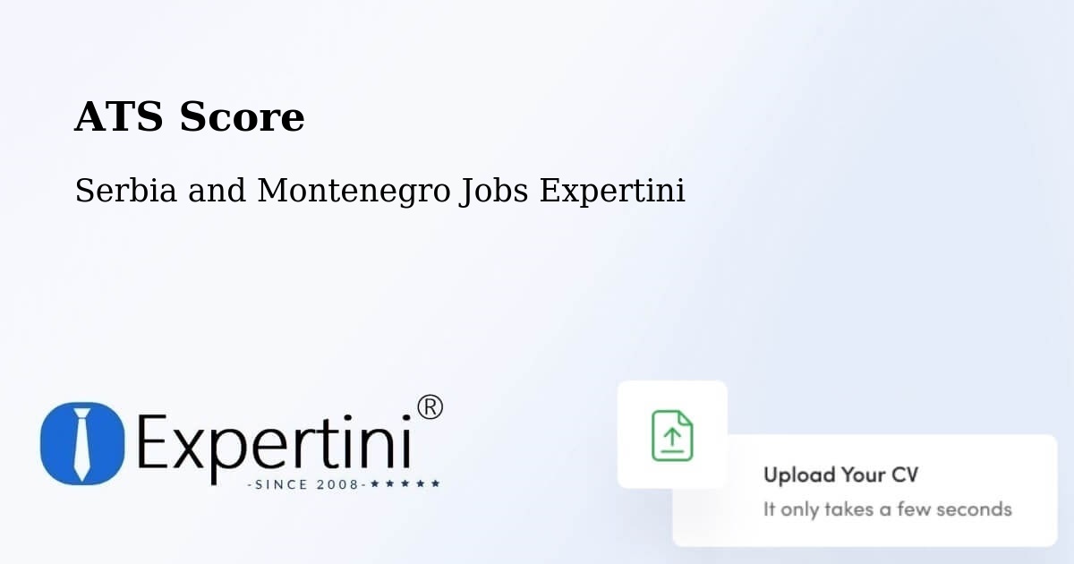 Resume ATS Score & Job Description Match Tool – Hay River - Serbia and Montenegro Jobs Expertini
