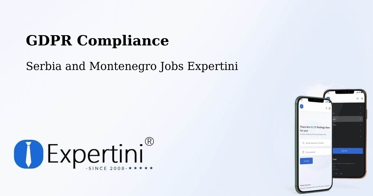 EU GDPR Compliance Statement – Hay River - Serbia and Montenegro Jobs Expertini