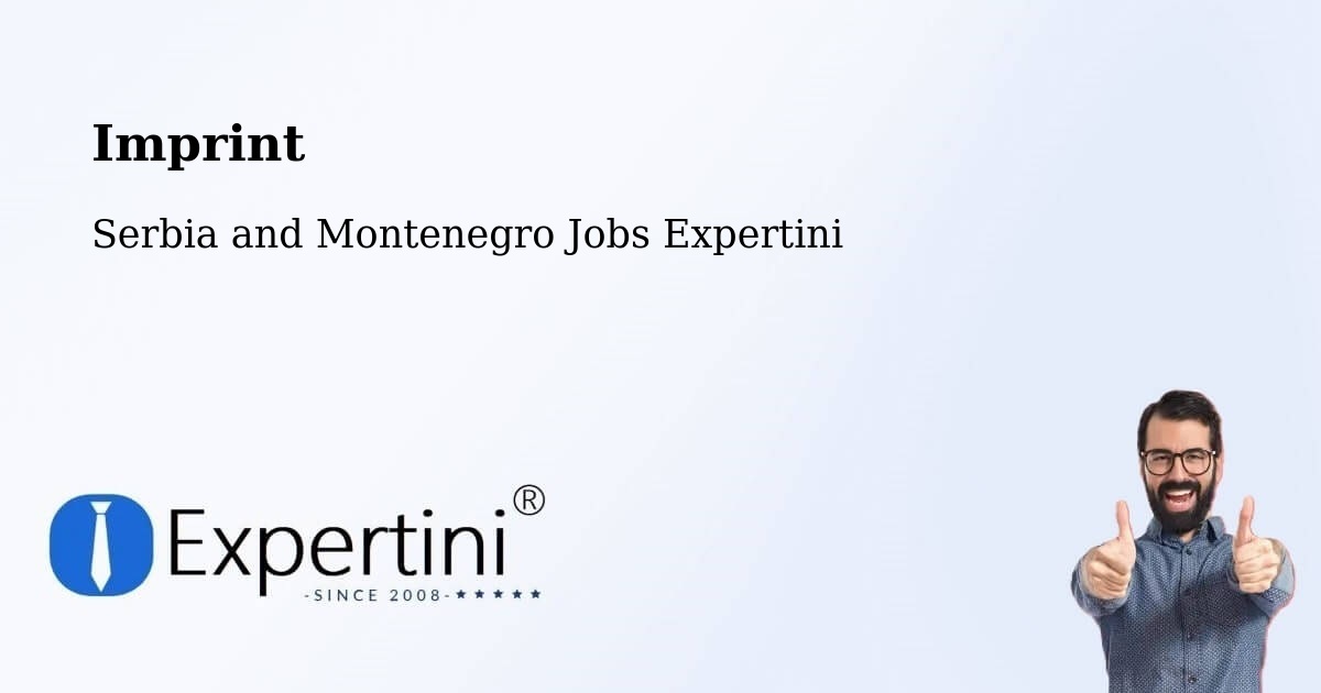 Imprint – Hay River - Serbia and Montenegro Jobs Expertini